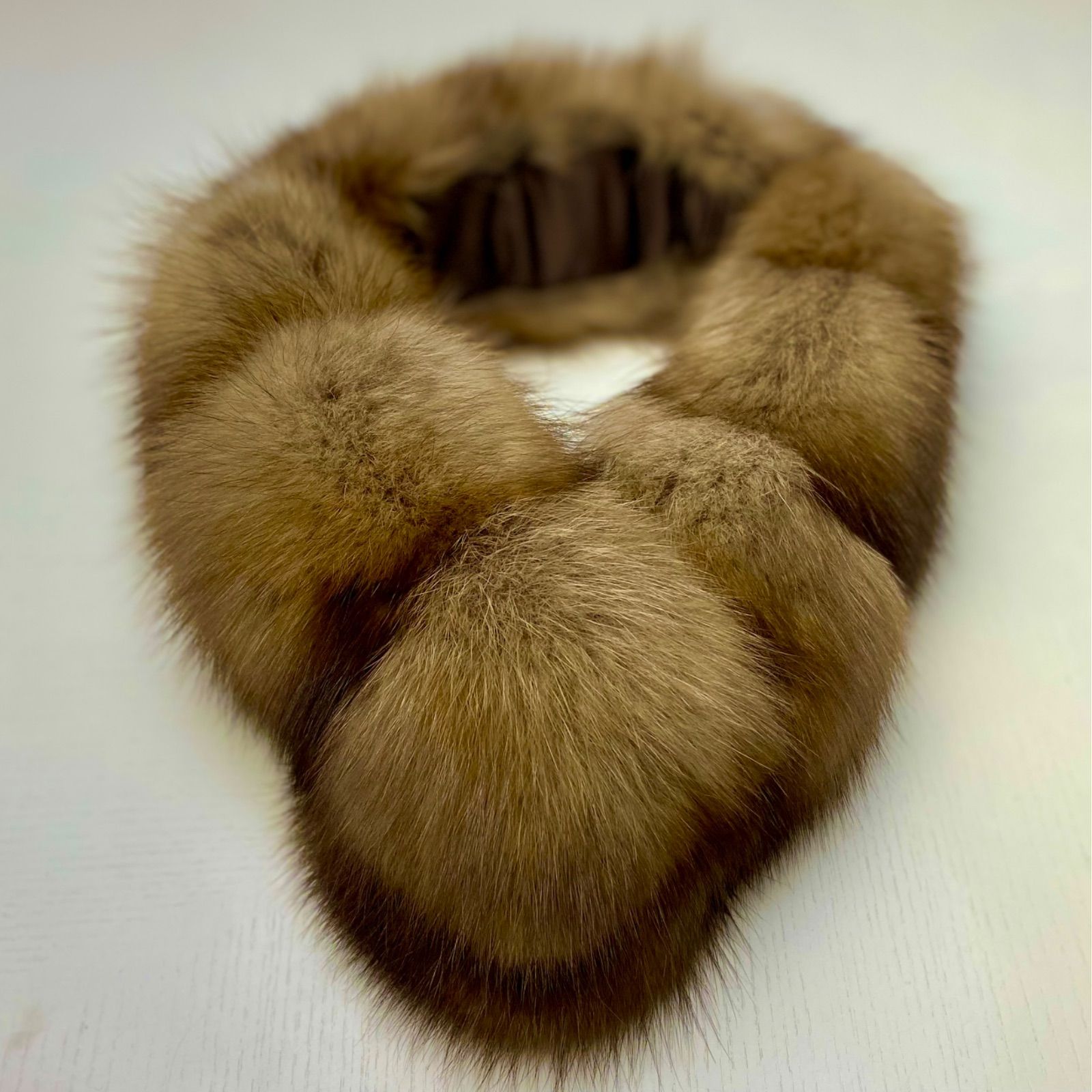 クリスマスフェア🎄🎁✨ 超高級！ロシアンセーブルマフラー*毛皮の王様