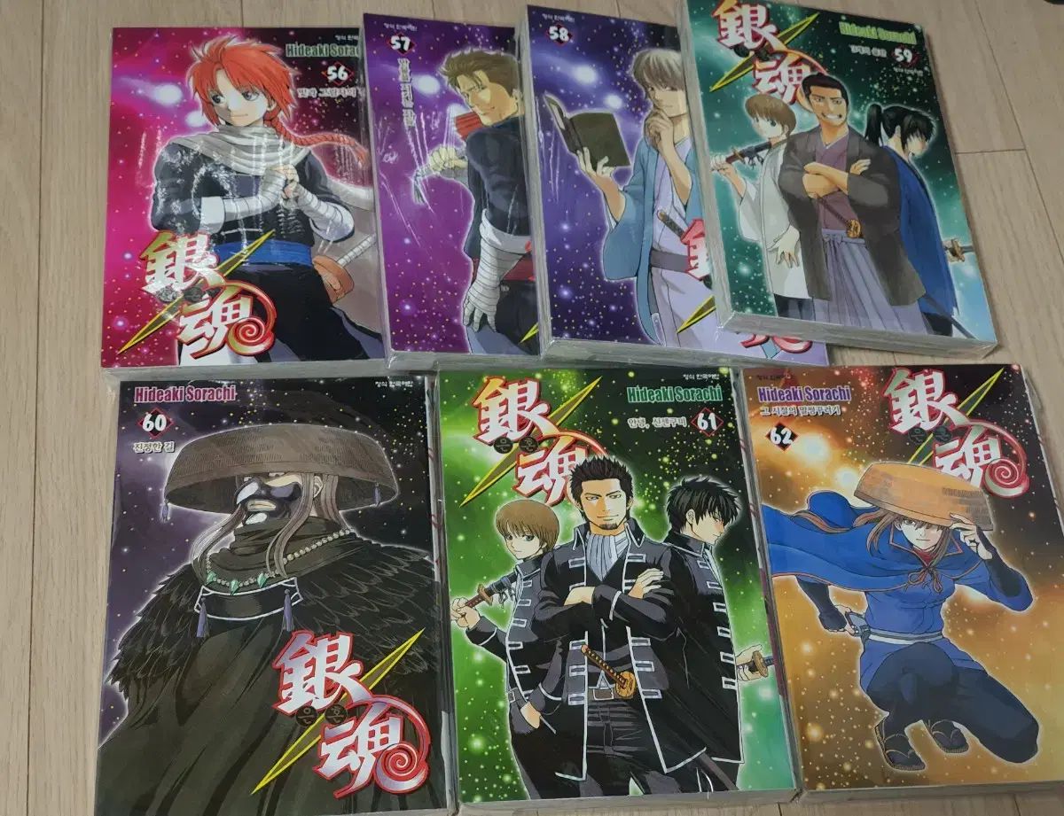 まとめ売り 銀魂 漫画 出品 銀時 神楽 志村 新八 沖田総悟 土方 近藤