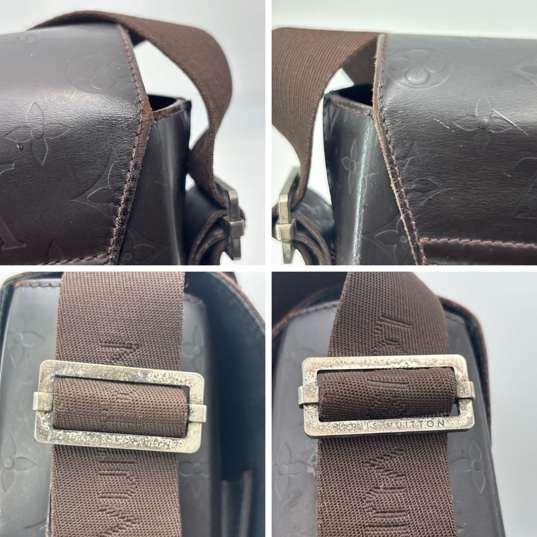 ルイヴィトン M46570 モノグラムグラセ フォンジー メッセンジャー