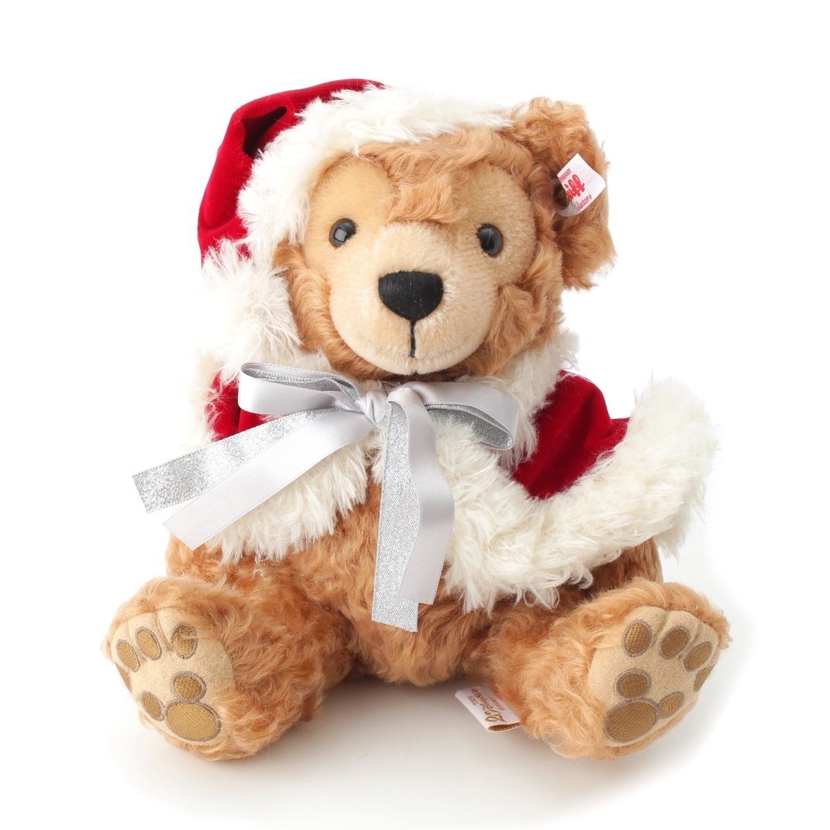 ダッフィー　クリスマス　シュタイフ　ぬいぐるみ　ディズニーシー シュタイフ 東京ディズニーシー 20周年記念 2500体限定 ダッフィー