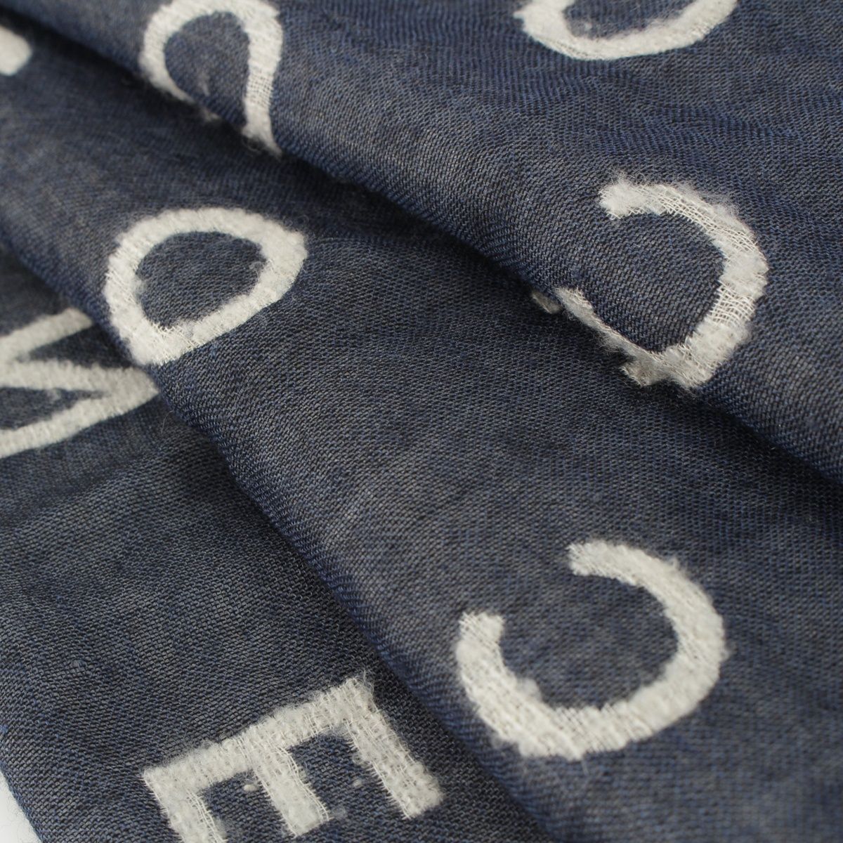 ストール ネイビー