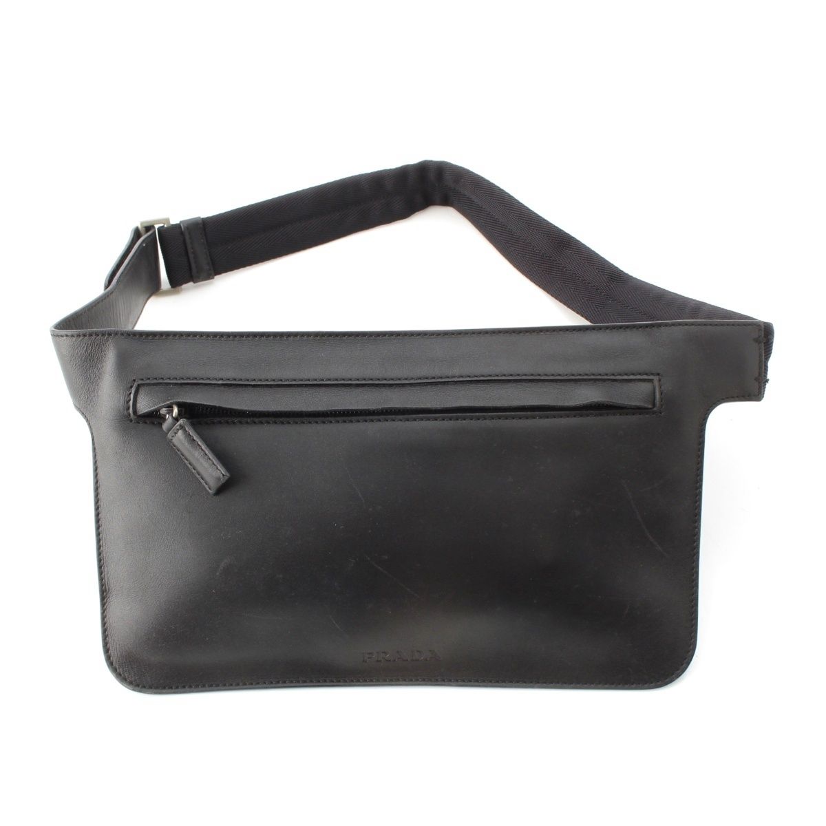 プラダ 1999 SS レザー ボディバッグ ショルダー ブラック