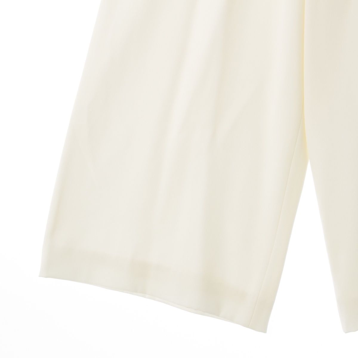 フォクシー ワイド パンツ ボトムス 42662 ホワイト 38【中古】 - メルカリ 