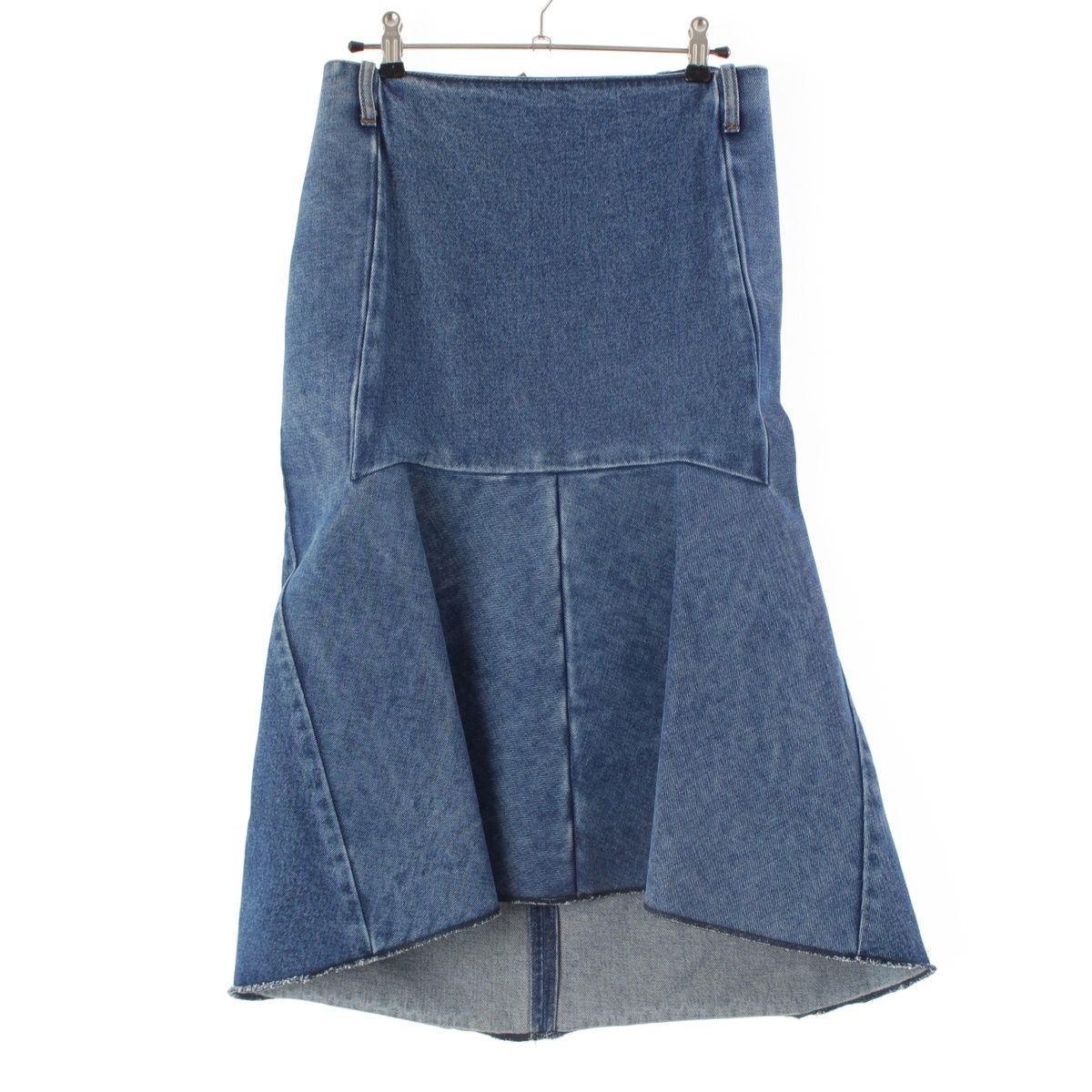 バレンシアガ 19 SS デニム マーメイド スカート ボトムス 572190 ブルー 40