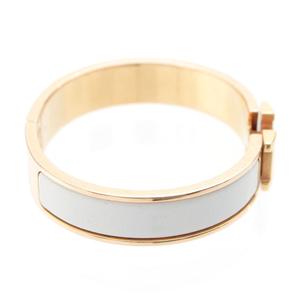 エルメス クリッククラックPM GP H バングル アクセサリー ゴールド