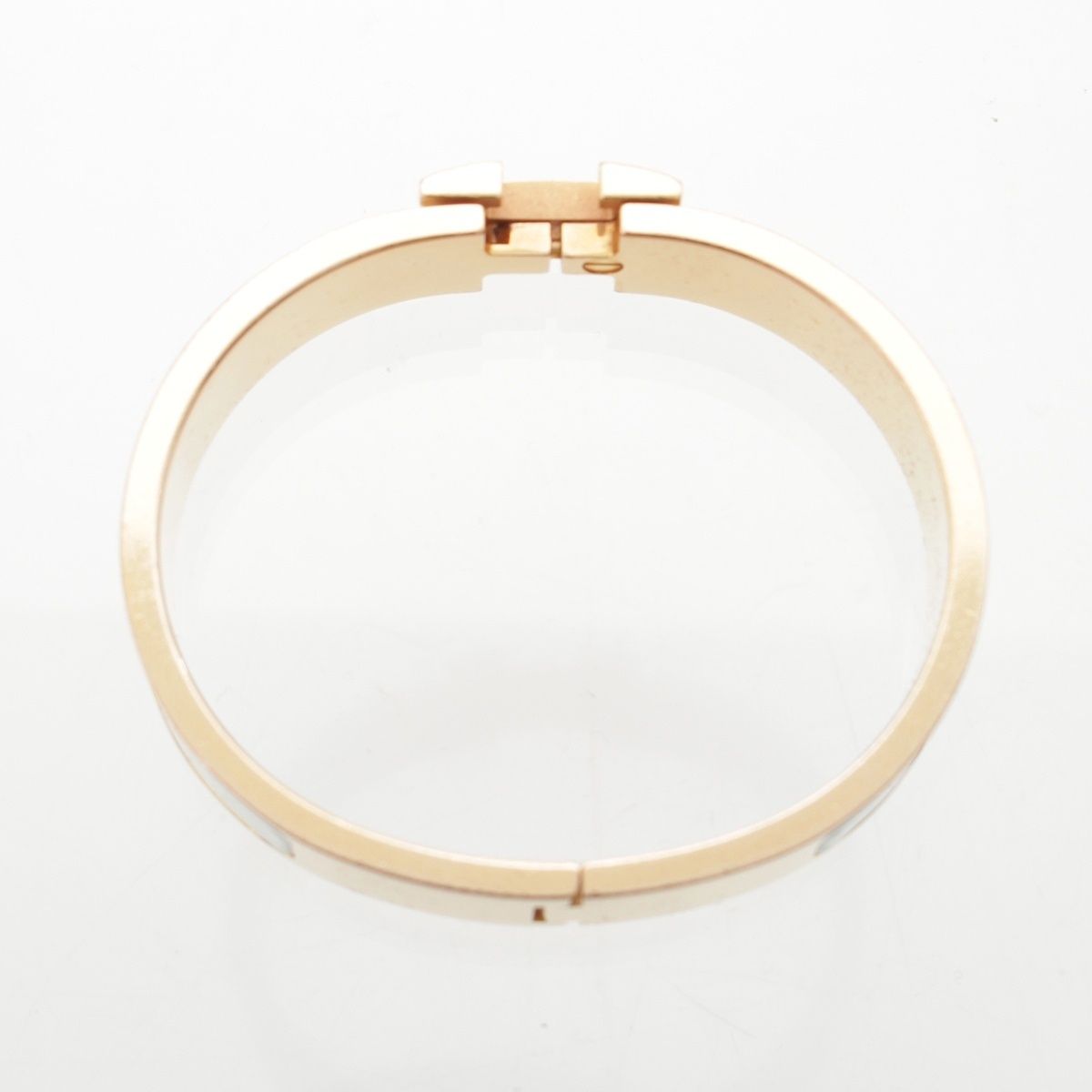 エルメス クリッククラックPM GP H バングル アクセサリー ゴールド