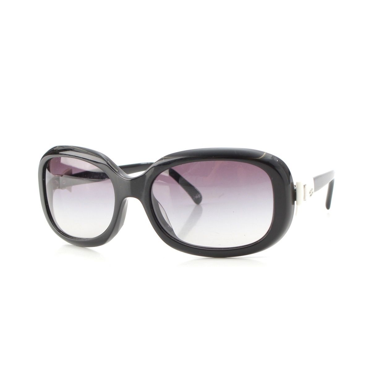 シャネル ココマーク リボン スクエア グラデーションレンズ サングラス アイウェア 5170-A ブラック ブルー