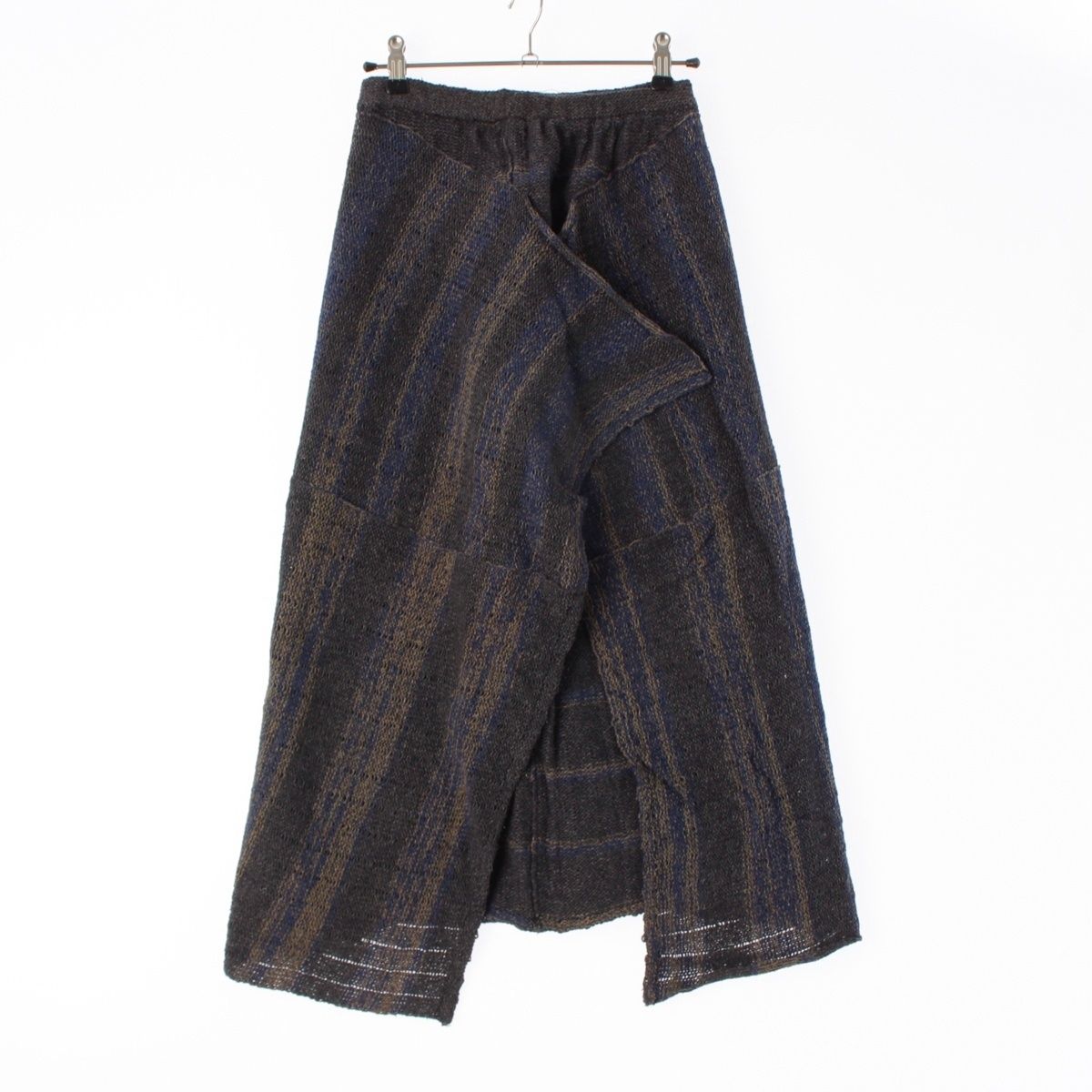 イッセイミヤケ 70s-80s オールスタイル ストライプ 変形 ラップ