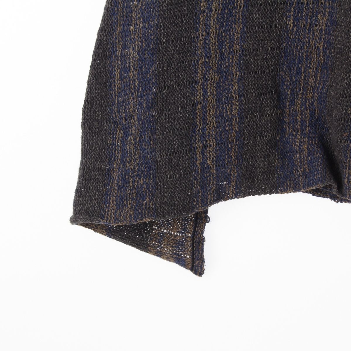 イッセイミヤケ 70s-80s オールスタイル ストライプ 変形 ラップ