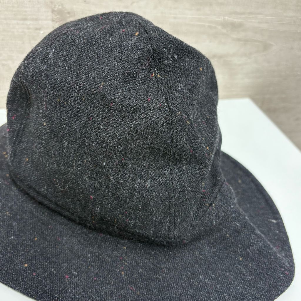 Yohji Yamamoto POUR HOMME ヨウジヤマモトプールオム ネップツイードハット HF-H 09-911 ブラック size F 中目黒A 12