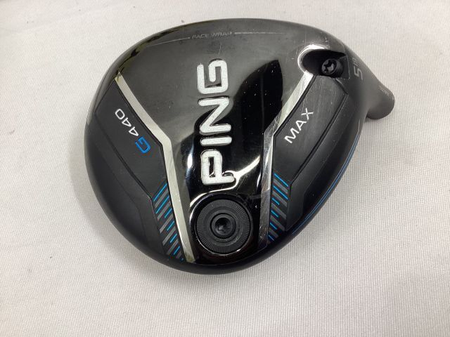 G440 MAX ピン フェアウェイウッド 5W⁄ヘッド単品 カバー付き⁄⁄19 PING