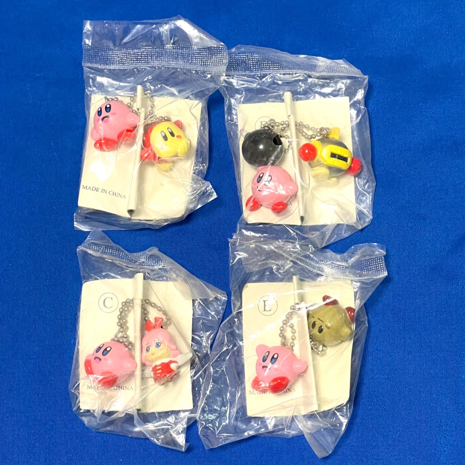 当時物・現状品】 ナガサキヤ 星のカービィ 64 カービィホルダー ペア