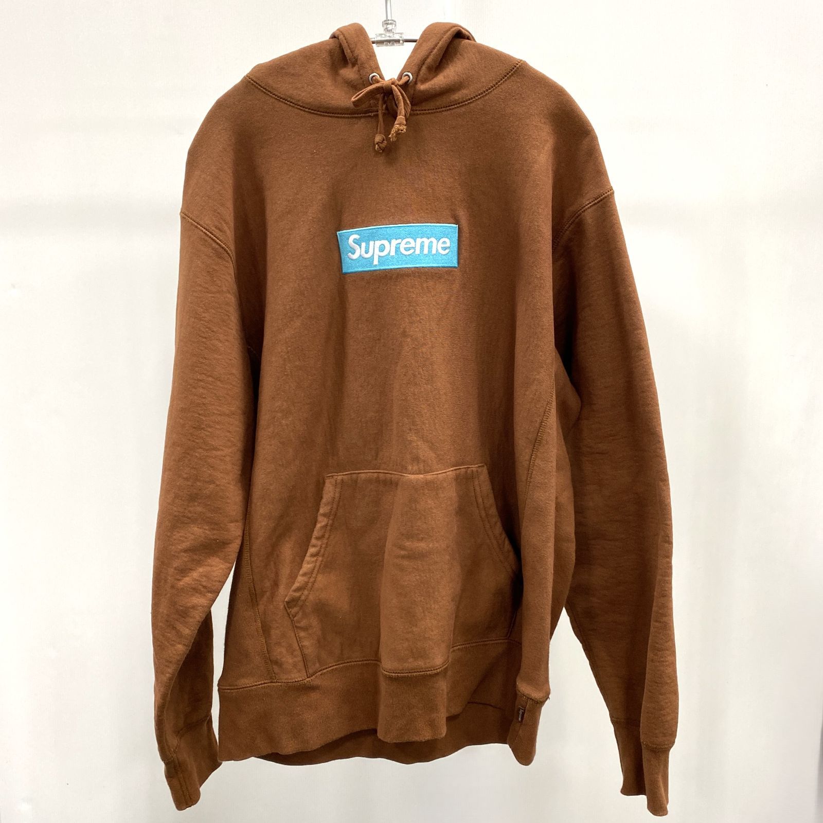 中古品】SUPREME スウェットパーカー フーディー プルオーバー 