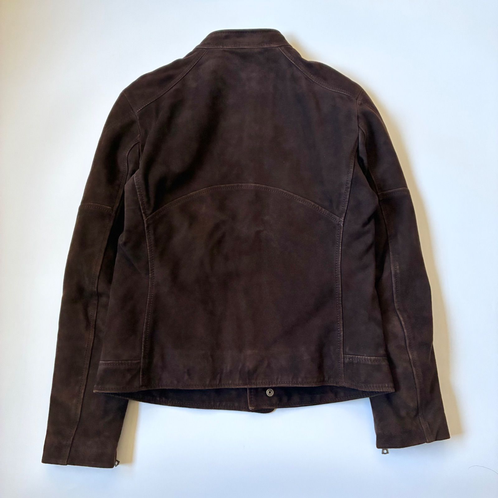 QUATTROCCHI / シープスキン スエード ライダースジャケット