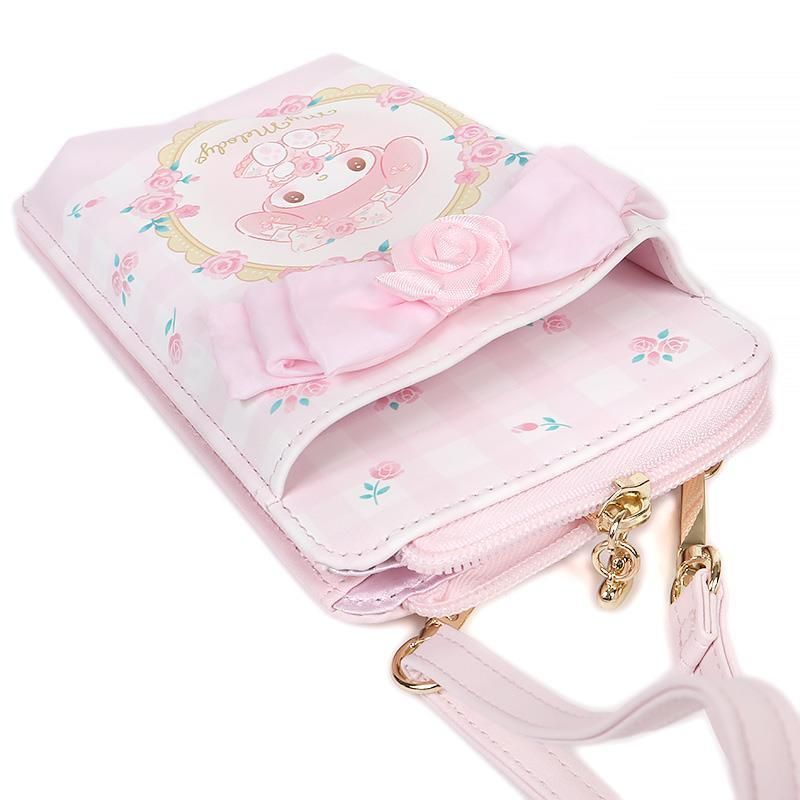 激レア】希少マイメロディ チェーンショルダーバッグ ローズ Maison de