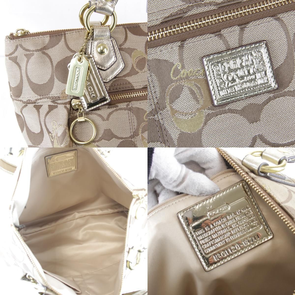 USED』COACH【コーチ】 G1120-18711 シグネチャー トートバッグ 