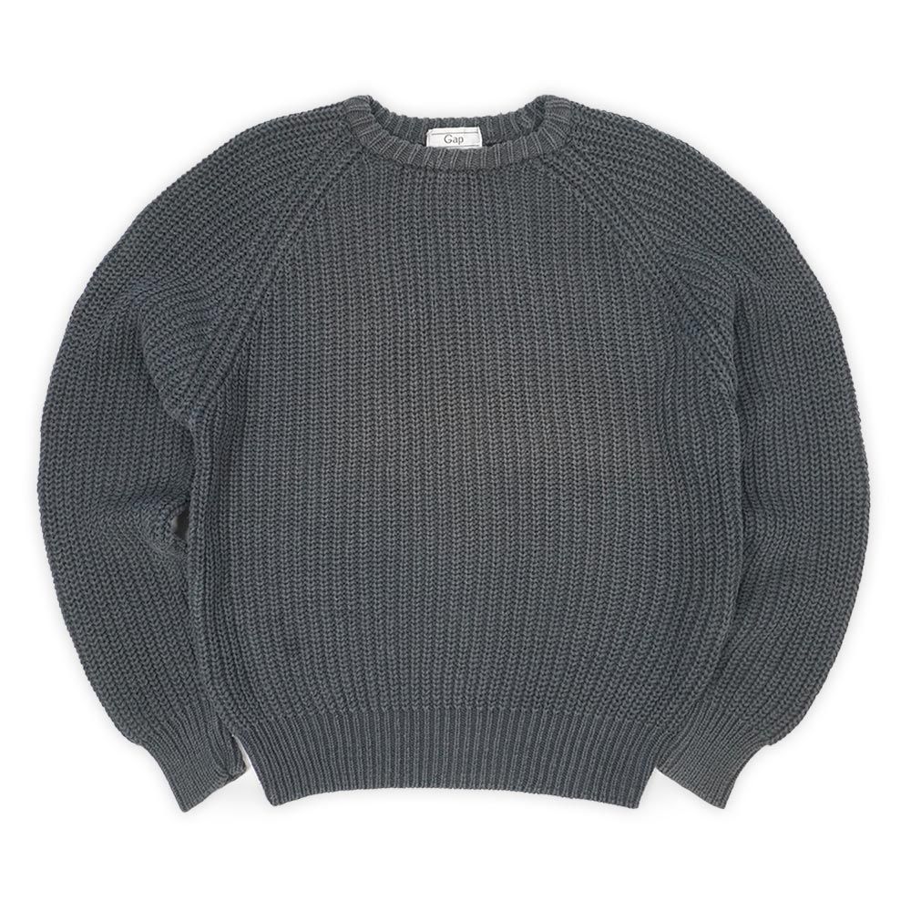 オールドギャップ OLD GAP 80s 80年代 コットン×ラミーニット 無地 畔