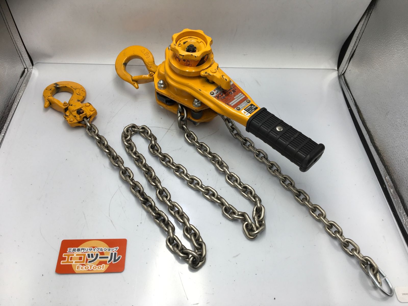 品 KITO キトー レバーブロック 0.8 t 型 エコツー M 02