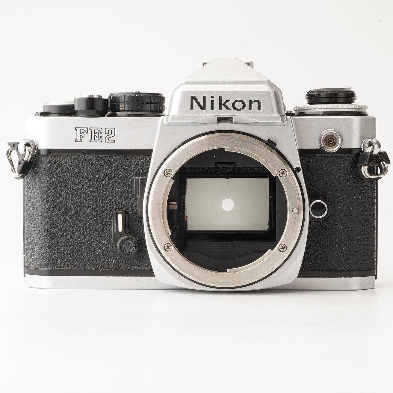 ニコン Nikon FE2 シルバー ボディ 35mm 一眼レフフィルムカメラ