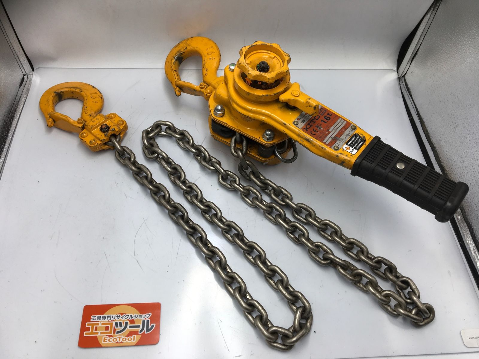 品 KITO|キトー レバーブロック 1.6 t L 5 A型 LB 016 エコツー M 02