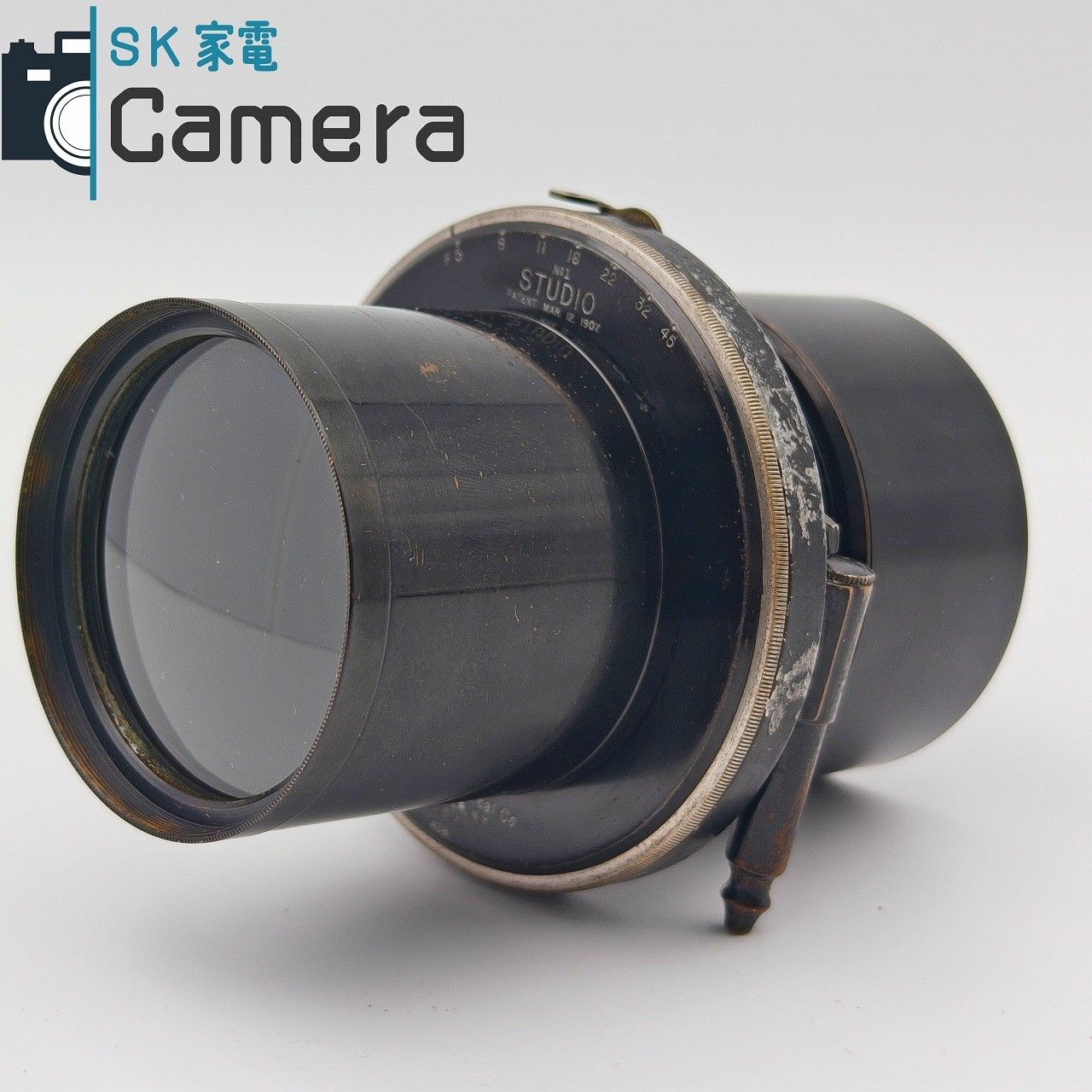 Wollensak Optical Co N Y No 1 STUDIO PATENT MAR 12 1907 ウォレンサック スタジオ