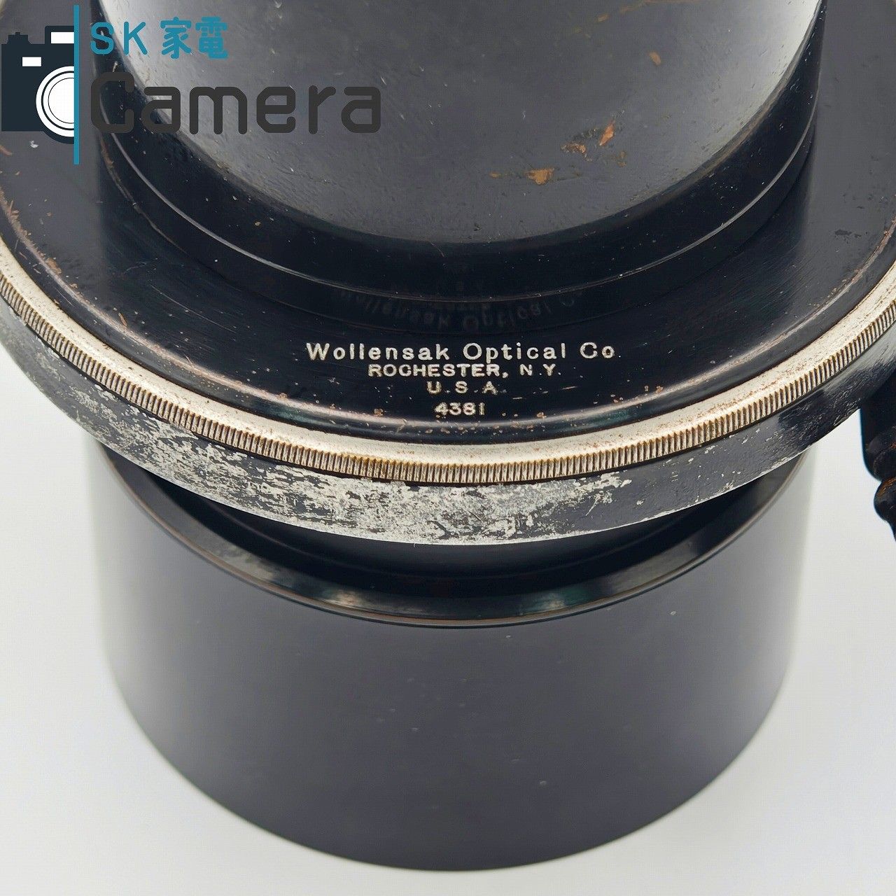 Wollensak Optical Co N Y No 1 STUDIO PATENT MAR 12 1907 ウォレンサック スタジオ