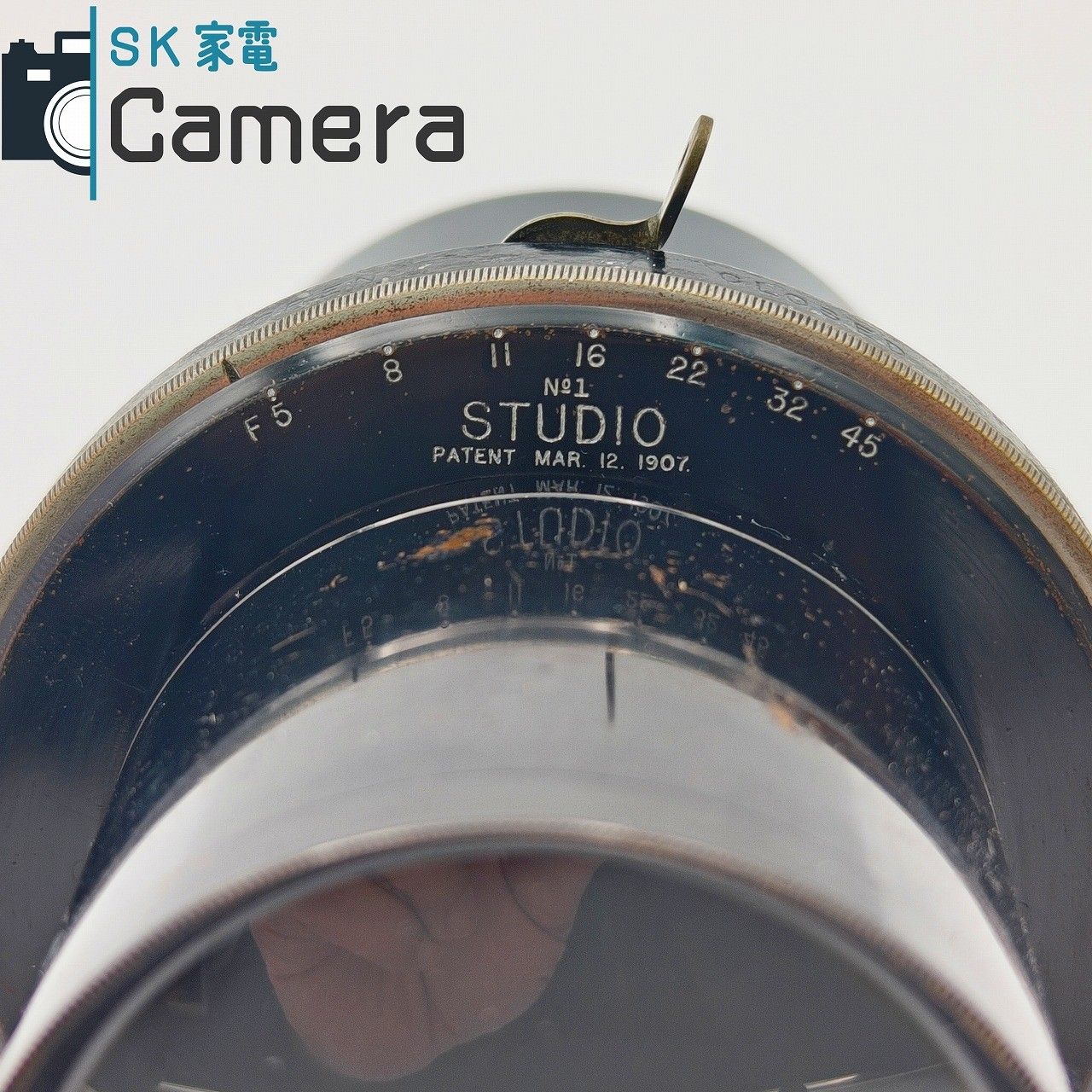  Wollensak Optical Co N Y No 1 STUDIO PATENT MAR 12 1907 ウォレンサック スタジオ レンズ(単焦点) カメラ