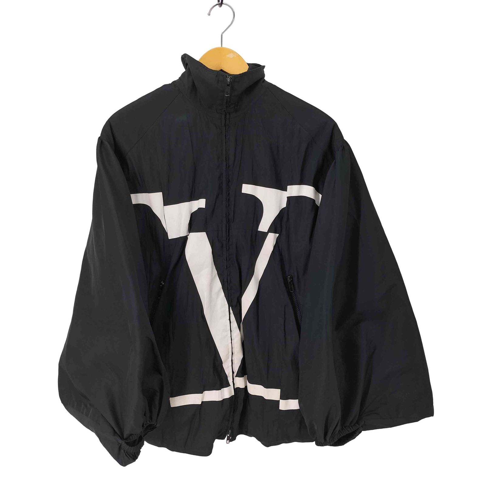 ヴァレンティノ Valentino フロントロゴ ポンチョジャケット メンズ UK