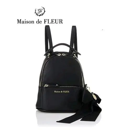 Maison de FLEUR メゾン ド フルール 量産型 地雷系 ブラック バックパック バッグ m