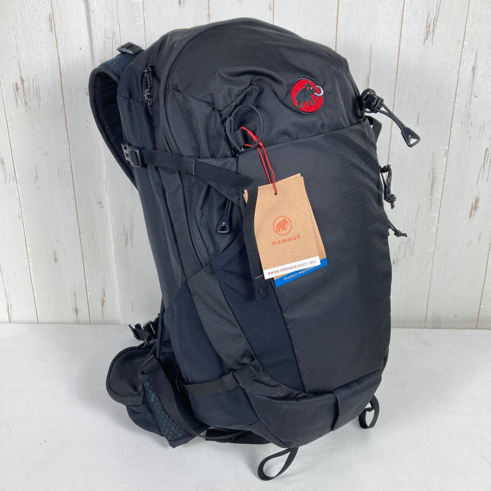 OneSize ブラック系 Mammut マムート リチウム 25 クラシック Lithium Classic ナイロン バッグ ストレージ バックパック デイパック 容量 ～29 L z