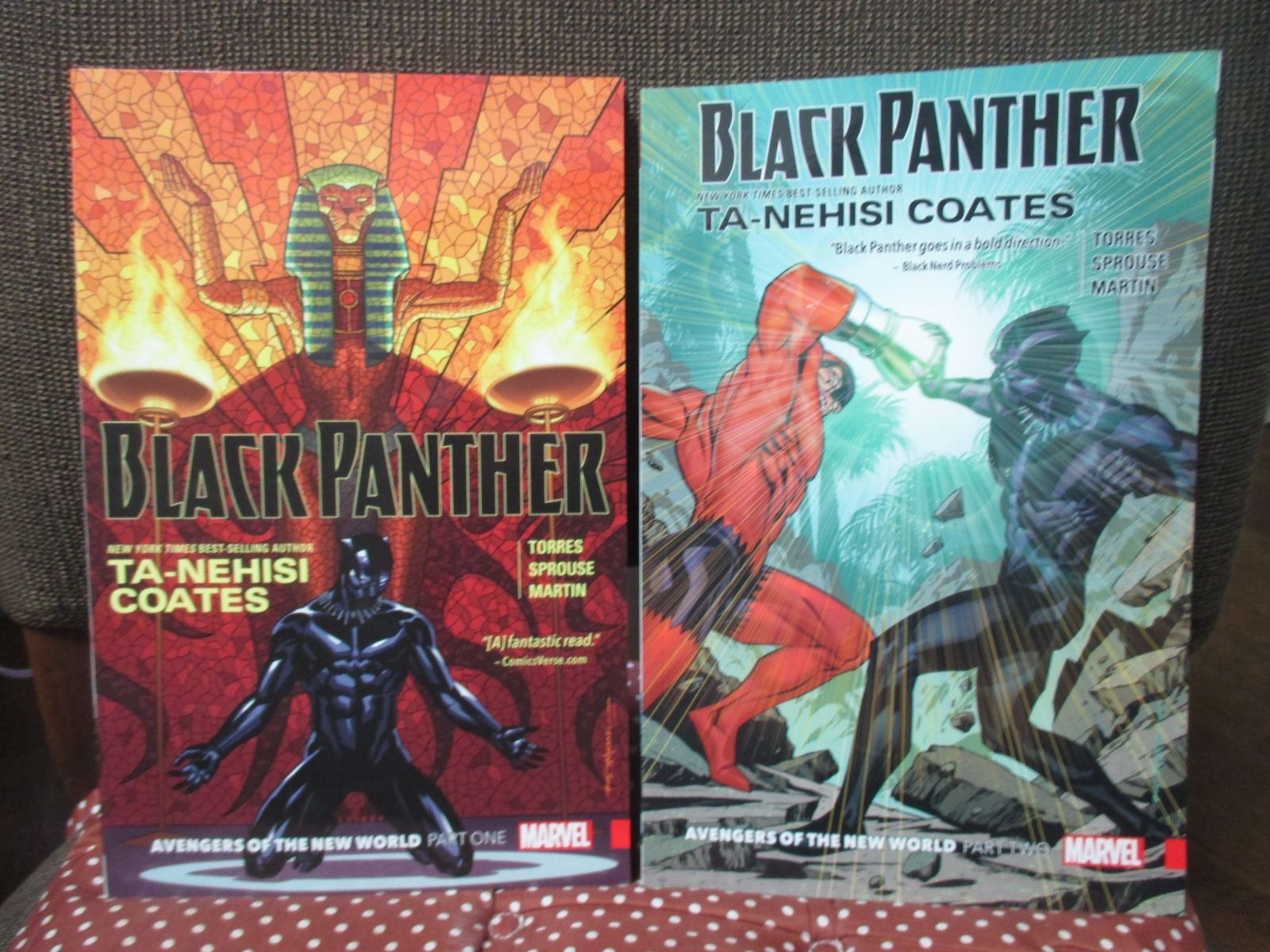 マーベルコミック・洋書】【2冊セット】「Black Panther： AVENGERS OF