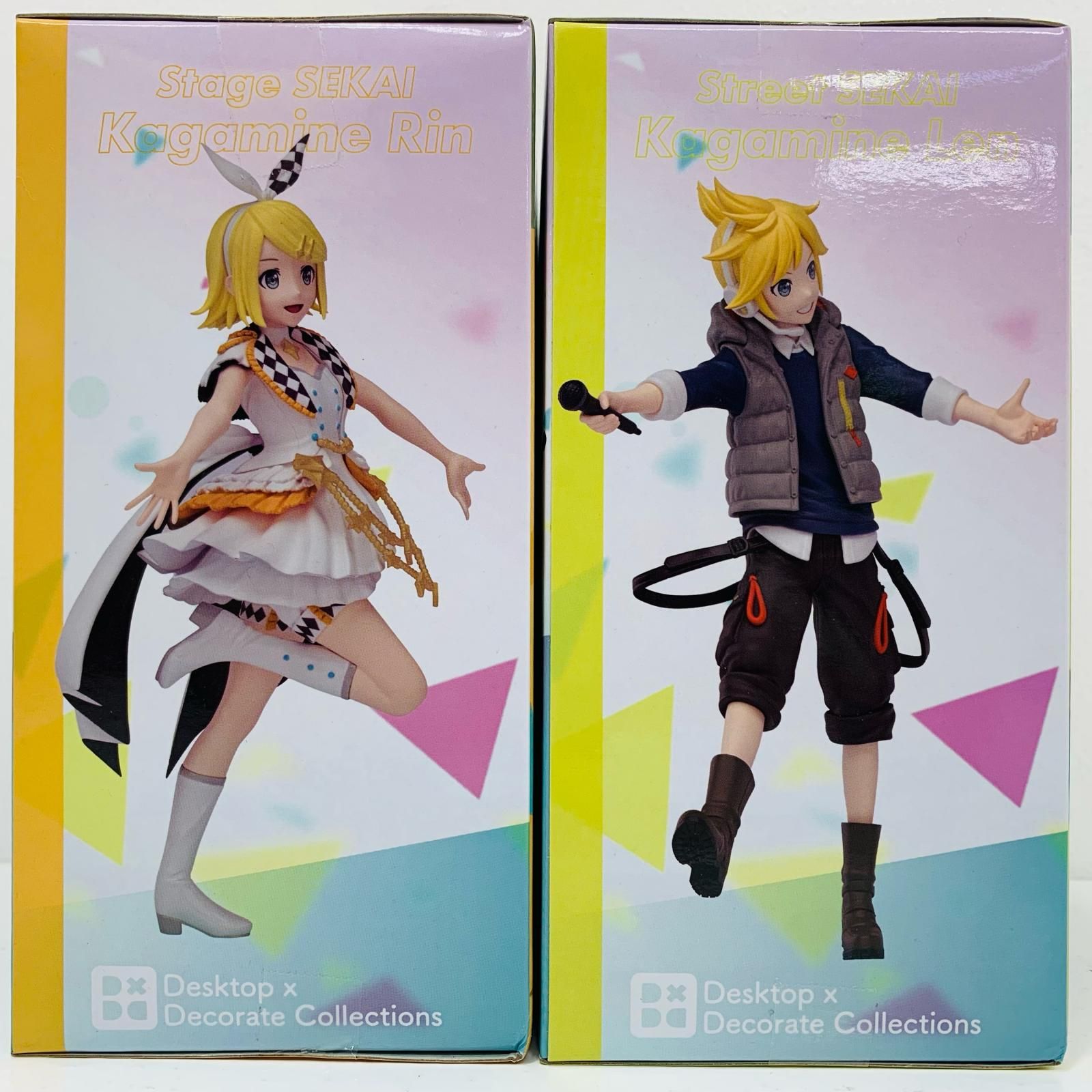 飾磨店】 中古 ステージのセカイの鏡音リン＆レン-Desktop