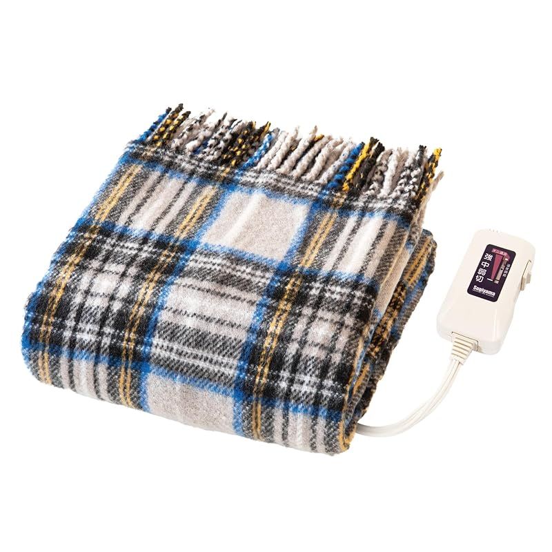 商品 Sugiyama 洗える 電気ひざ掛け 日本製 スタンダードタイプ SSW-055 H GJ グレージュ