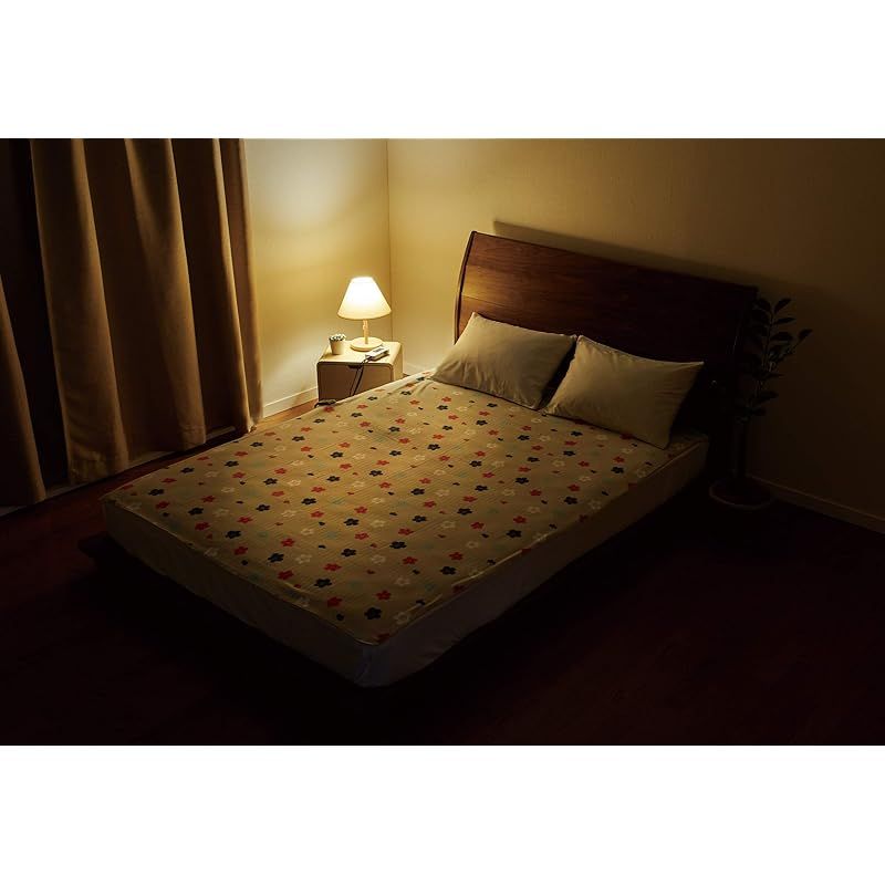 肌に優しい 電気綿掛敷兼用毛布ワイド