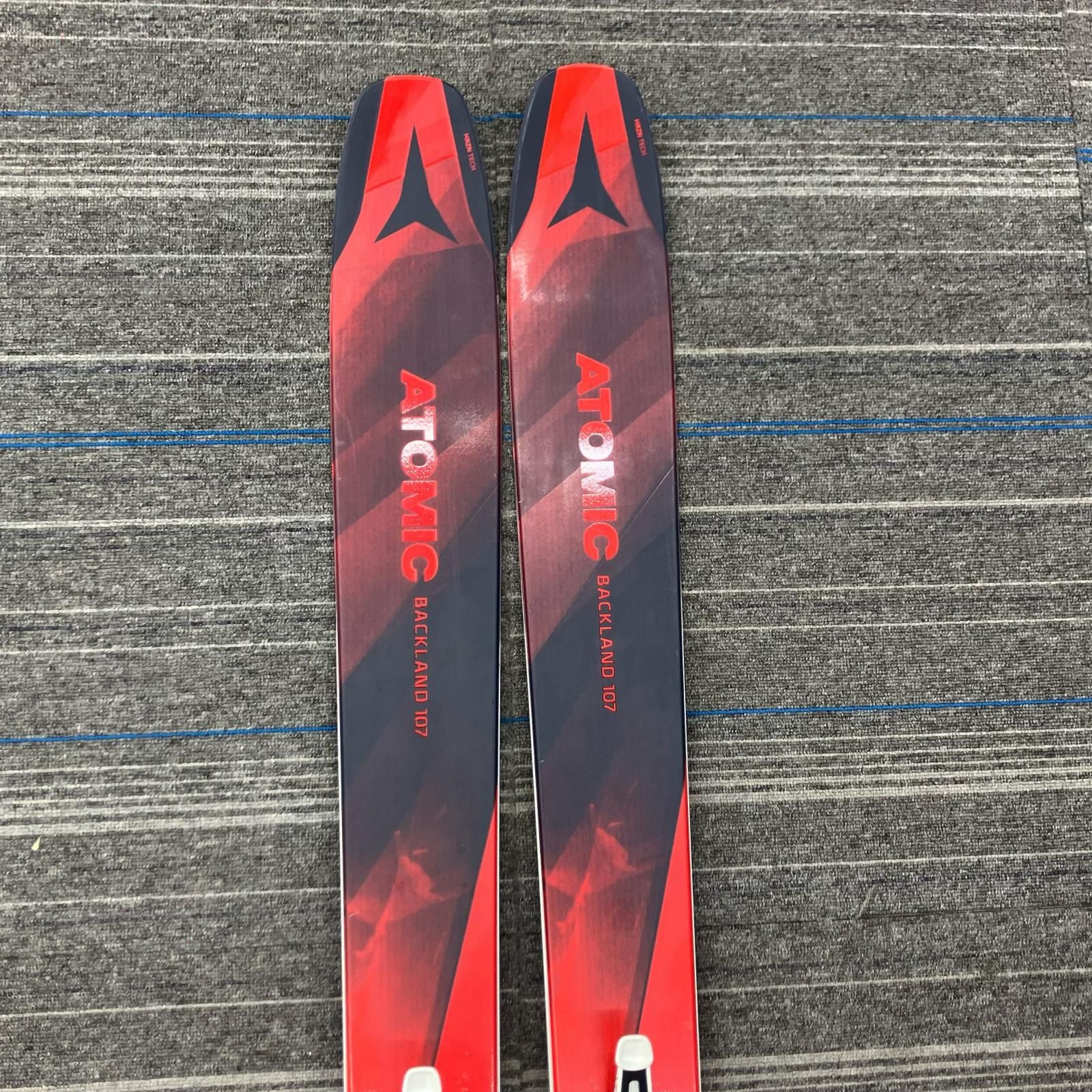 ATOMIC アトミック スキー ATOMIC BACKLAND 107 182cm レッド×ブラック