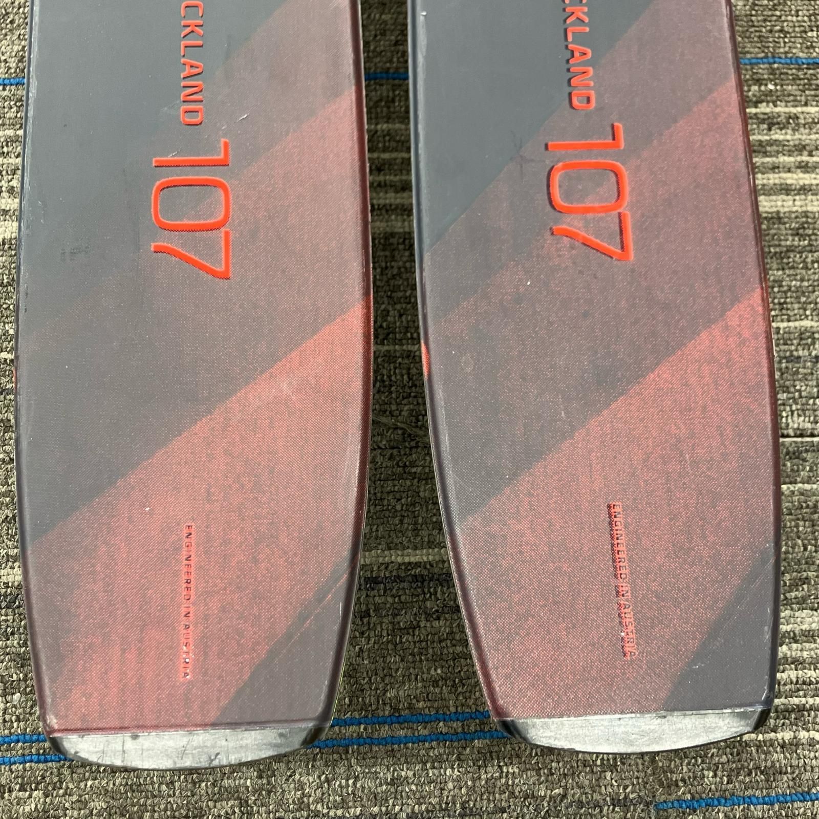 ATOMIC アトミック スキー ATOMIC BACKLAND 107 182cm レッド×ブラック