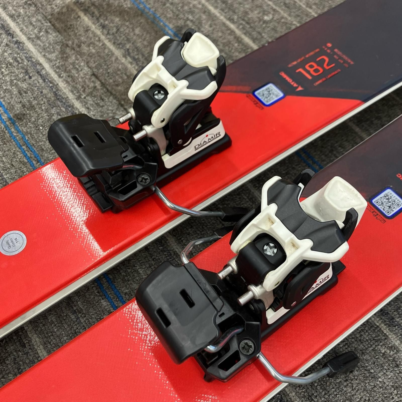 ATOMIC アトミック スキー ATOMIC BACKLAND 107 182cm レッド×ブラック