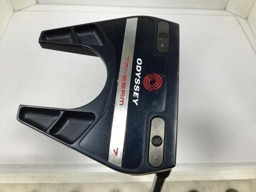 【】 オデッセイ TRI-BEAM #7 33インチ パター PT STROKE LAB(2023) (フレックスその他) メンズ 男性用 右利き 右用 Cランク ゴルフクラブ