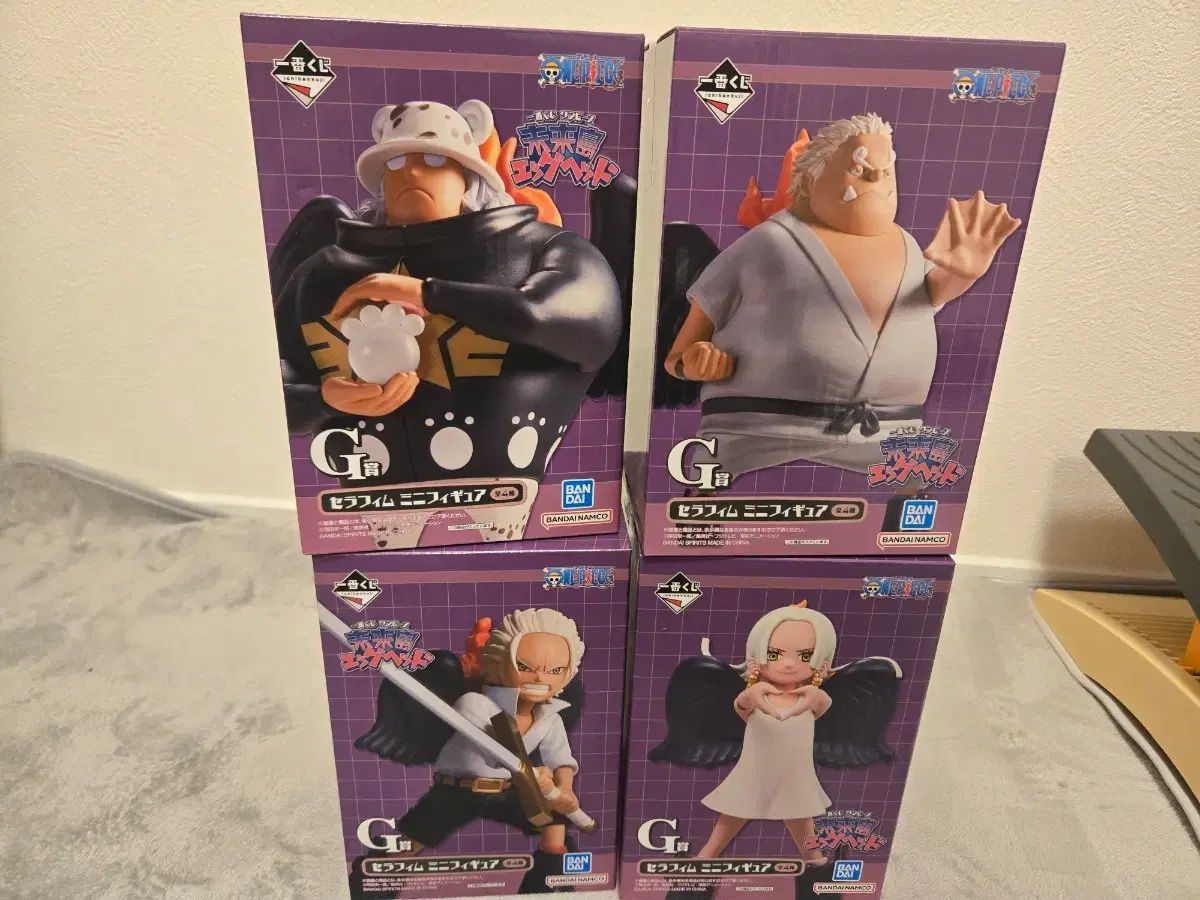 ONE PIECE 一番くじ エッグヘッド G賞 SAERAフィギュア 4種 まとめ