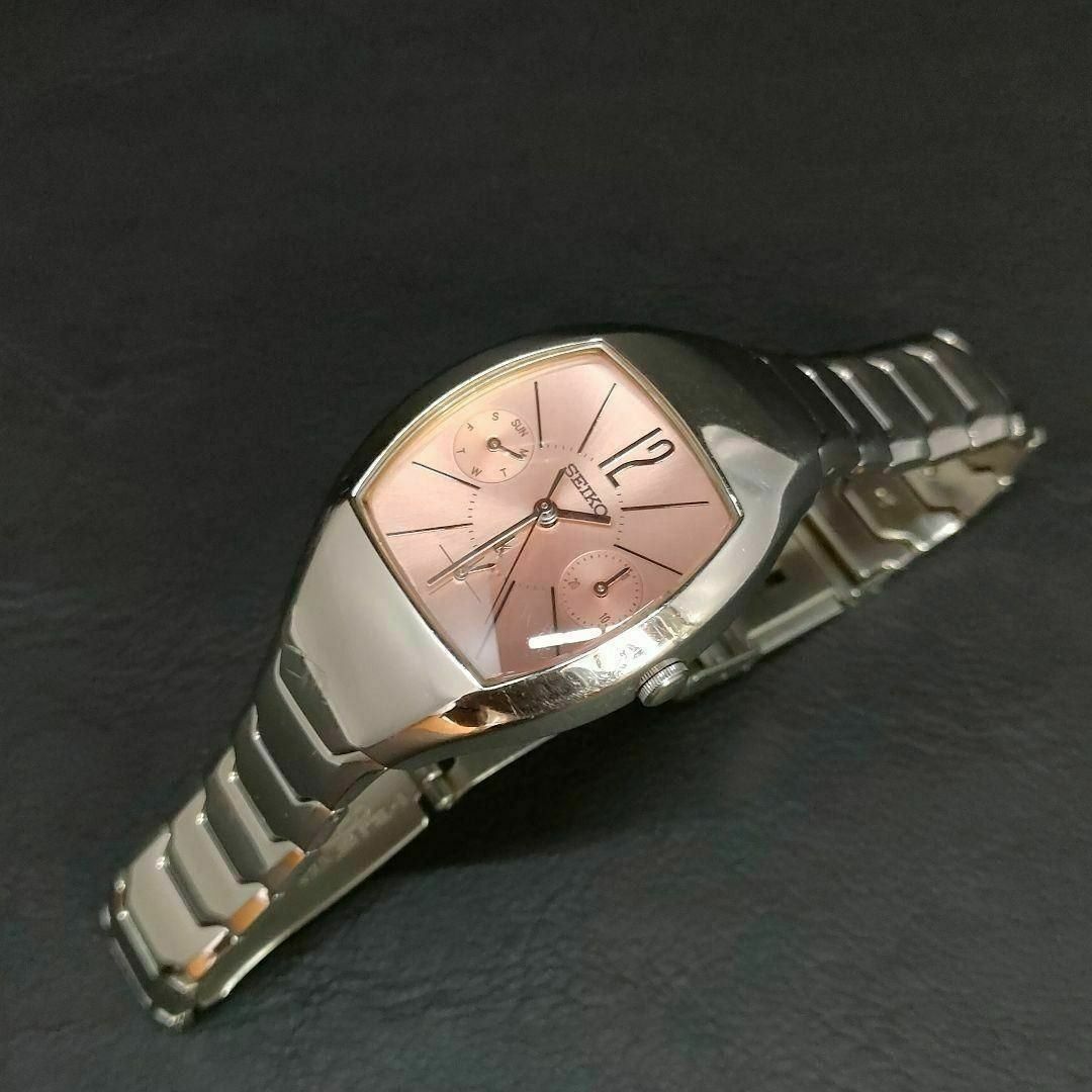 773-12 極美品 SEIKO セイコー lk LUKIA ルキア ピンク シルバー