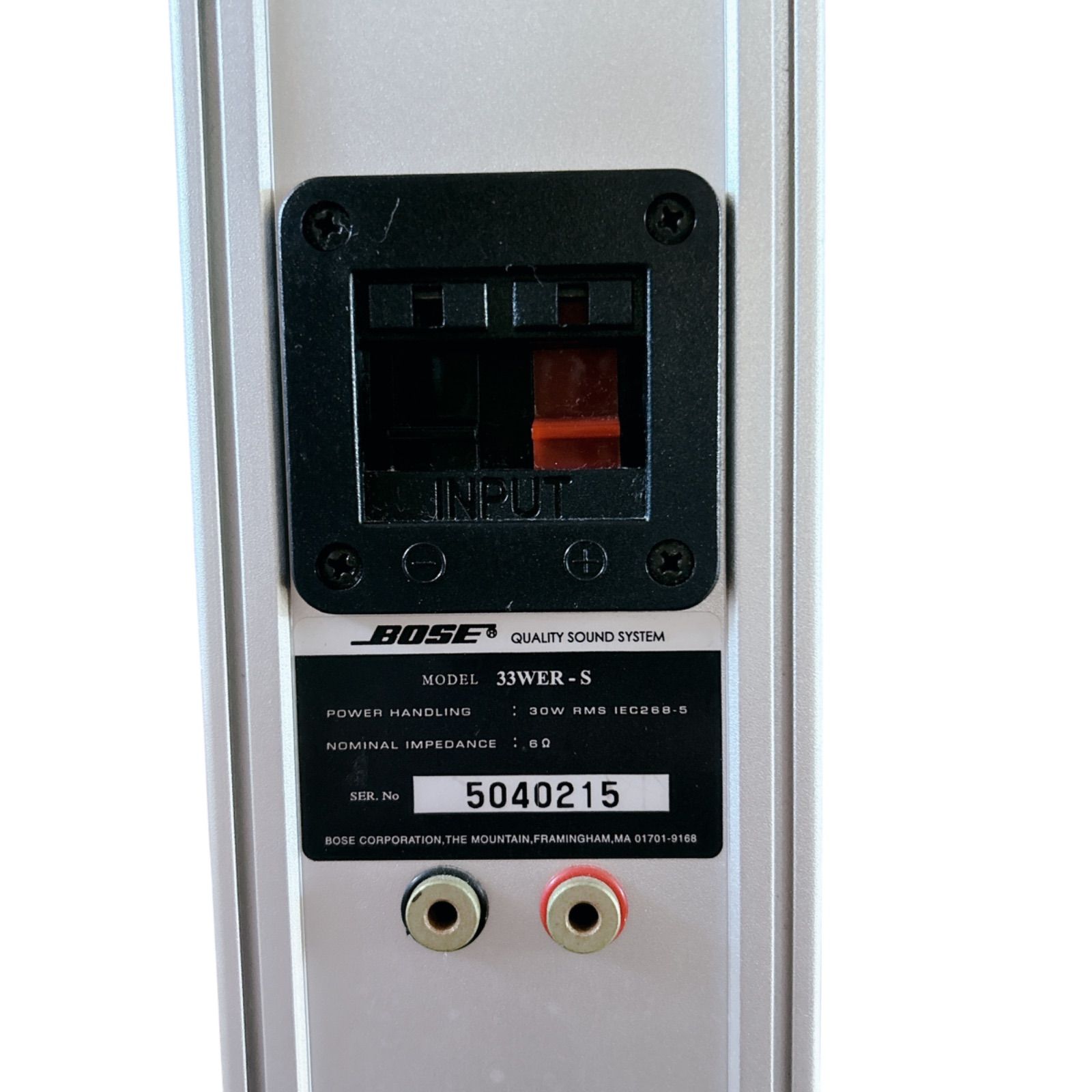  BOSE 33 WER S MFS 100 スピーカー スタンド セット ペア スピーカー スピーカー ウーファー