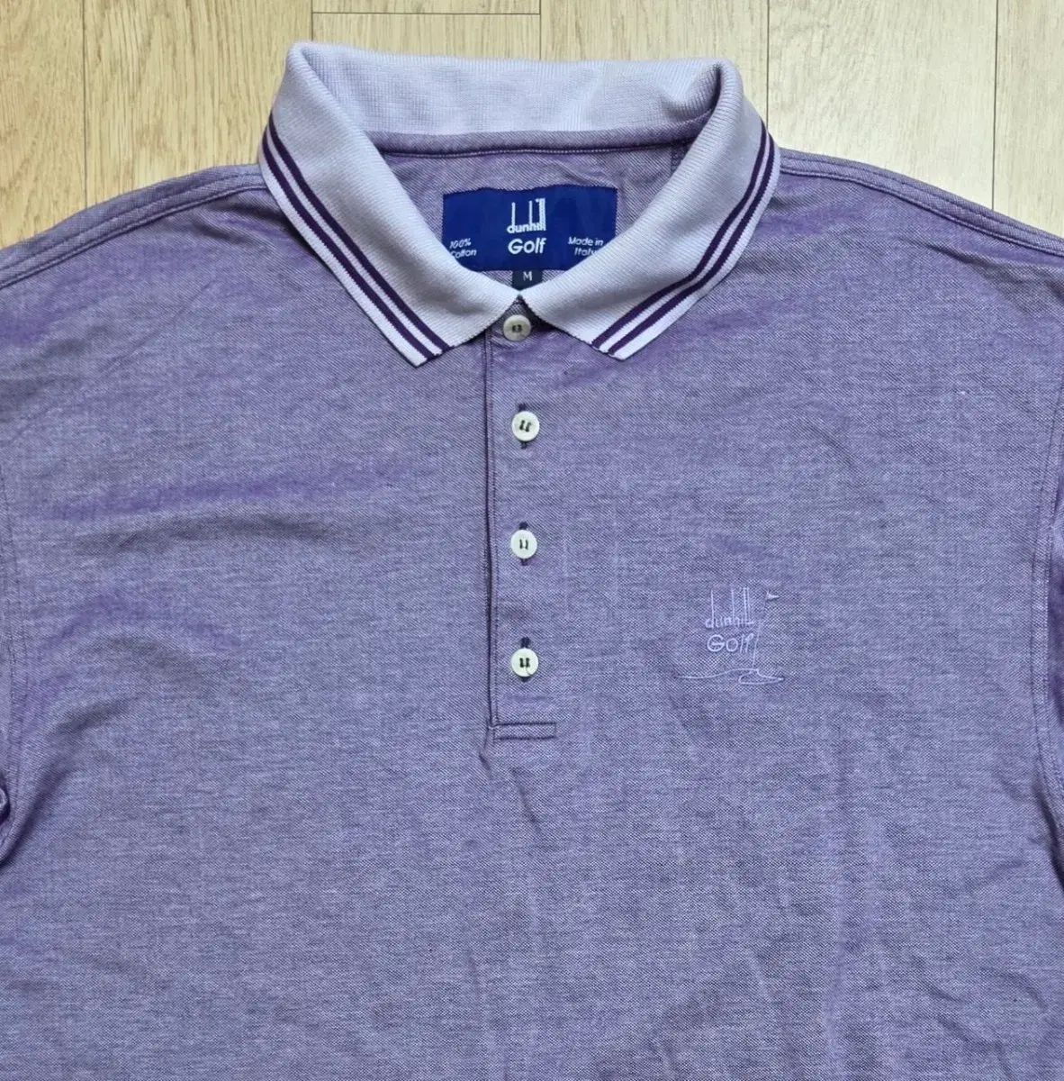 ♥ dunhill ダンヒル ゴルフ KARA カラ 長袖Tシャツ Mサイズ 100 105程度 メジャー写真