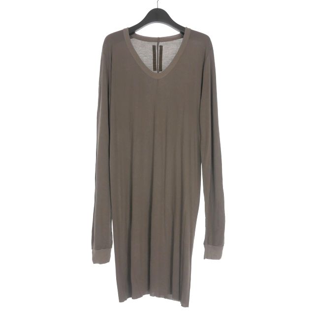 【中古】リックオウエンス Rick Owens 08SS CREATCH ロングカットソー ワンピース 長袖 ダスト グレー レディース リックオウエンス Rick Owens 08SS CREATCH ロングカットソー