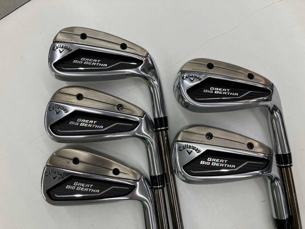 Callaway GREAT BIG BERTHA 2025 アイアン5本セット| FLEX R| 品