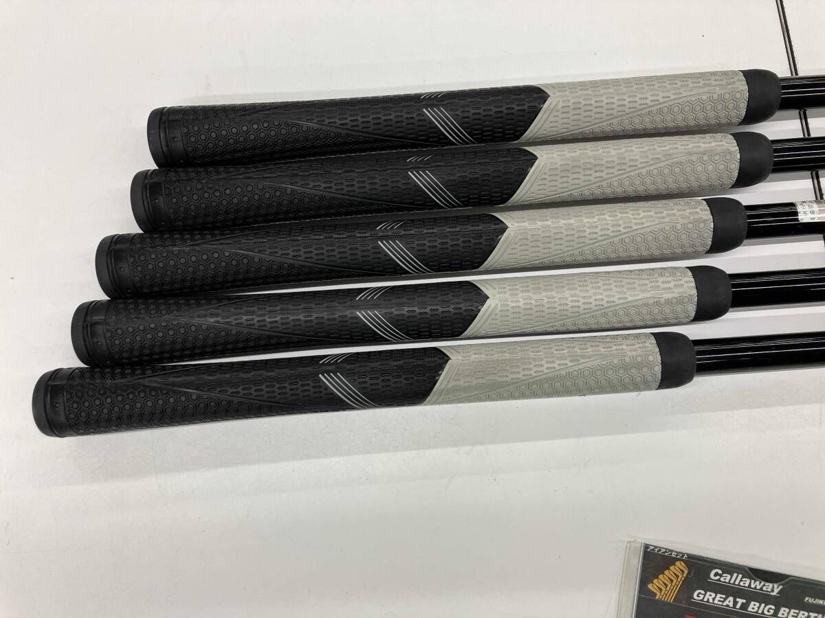 Callaway GREAT BIG BERTHA 2023 アイアン5本セット/ FLEX R/ 中古品 