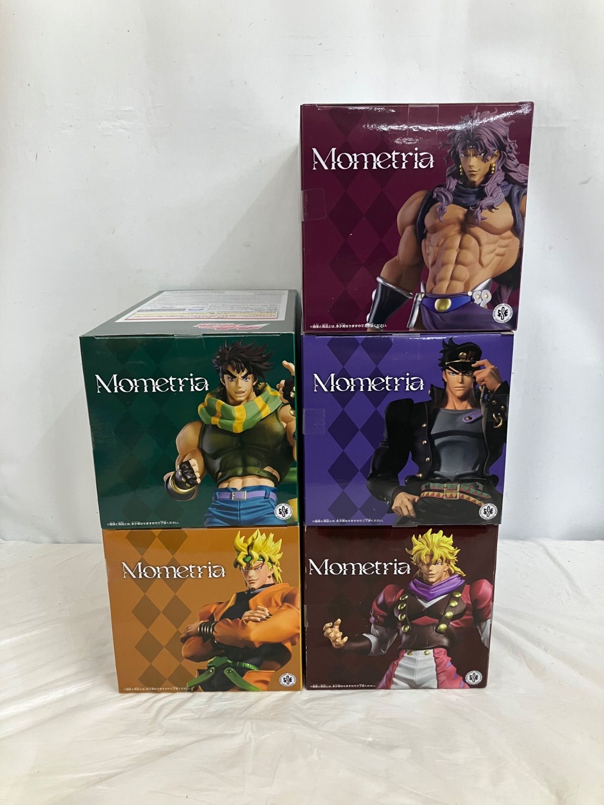 未開封 ジョジョの奇妙な冒険 Mometria フィギュア 5種 LFQ505 f101