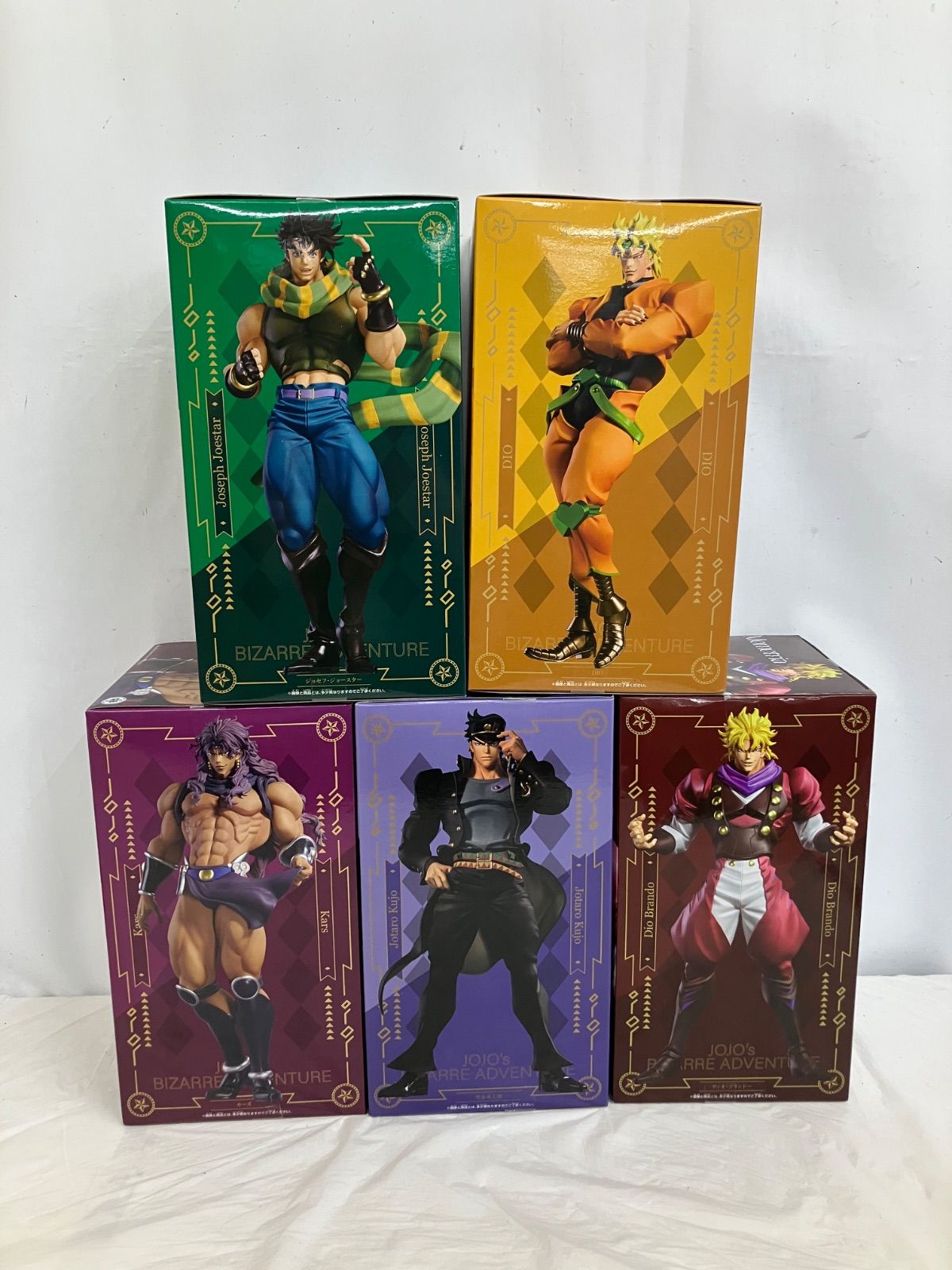 未開封 ジョジョの奇妙な冒険 Mometria フィギュア 5種 LFQ505 f101