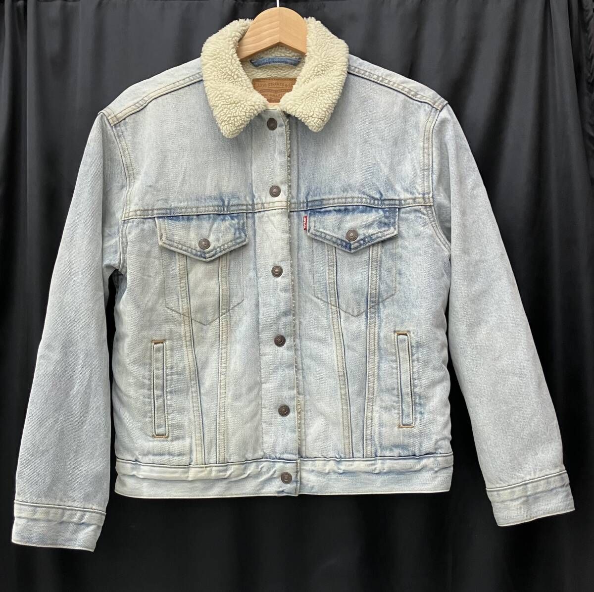 LEVIS×Disney Mickey Mouse リーバイス ミッキー デニムジャケット 裏 