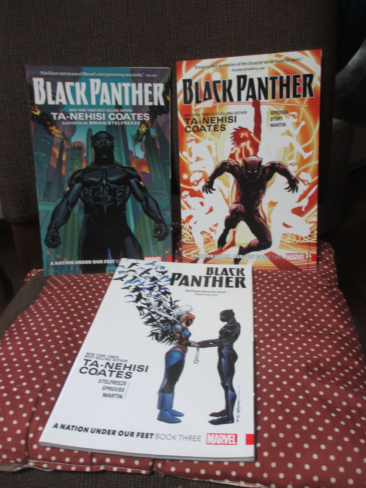 マーベルコミック・洋書】【3冊セット】「Black Panther A Nation
