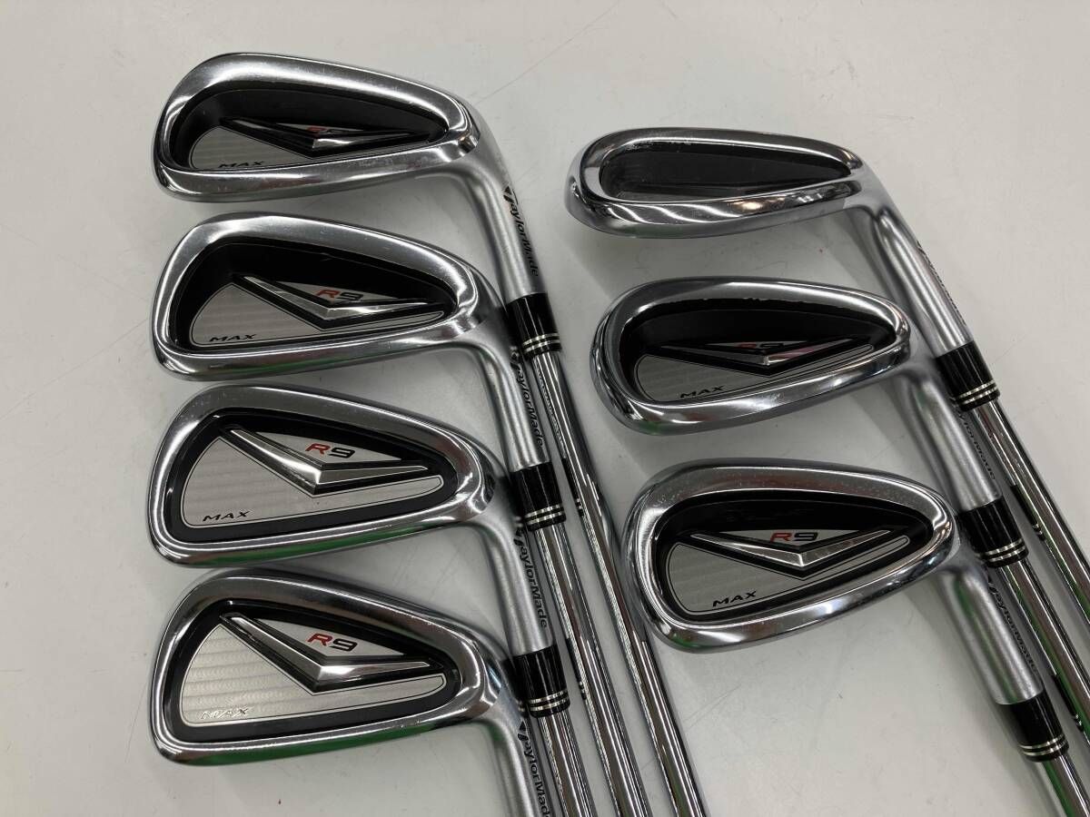 TaylorMade R 9 MAX 7本 アイアンセット FLEX S 品